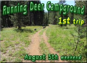 Running Deer Campgound 1st Trip